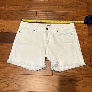 Paige white denim Jimmy Jimmy Short